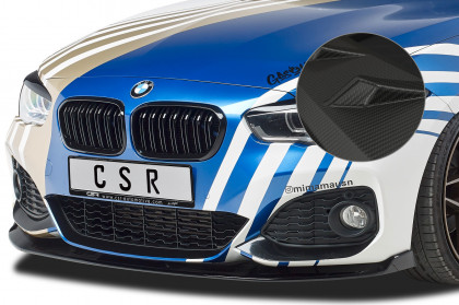 Spoiler pod přední nárazník CSR CUP - BMW 1 F20/F21 carbon look matný