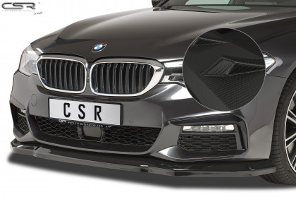 Spoiler pod přední nárazník CSR CUP - BMW 5 G30/G31 carbon look matný