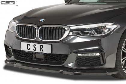 Spoiler pod přední nárazník CSR CUP - BMW 5 G30/G31 černý lesk 