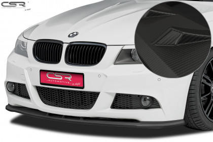 Spoiler pod přední nárazník CSR CUP -  BMW E90/91 LCI M-Paket carbon look matný