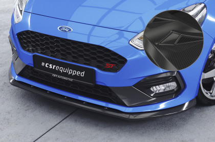 Spoiler pod přední nárazník CSR CUP - Ford Fiesta MK8 ST/ST-Line carbon look lesklý