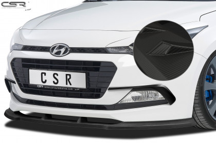 Spoiler pod přední nárazník CSR CUP - Hyundai I20 GB carbon look matný