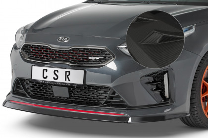 Spoiler pod přední nárazník CSR CUP - Kia Ceed (CD) GT carbon look matný