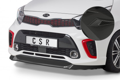 Spoiler pod přední nárazník CSR CUP - Kia Picanto (JA) carbon matný