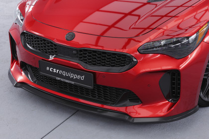 Spoiler pod přední nárazník CSR CUP - Kia Stinger GT carbon look matný