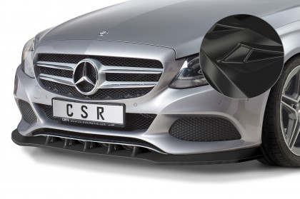Spoiler pod přední nárazník CSR CUP - Mercedes Benz C-Klasse W205 černý lesklý