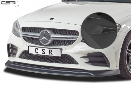 Spoiler pod přední nárazník CSR CUP - Mercedes Benz C43 AMG 205 černý matný