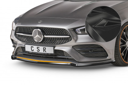 Spoiler pod přední nárazník CSR CUP - Mercedes Benz CLA C118/X118 AMG-Line carbon lesklý