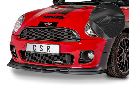 Spoiler pod přední nárazník CSR CUP - Mini R56 John Cooper Works carbon lesklý