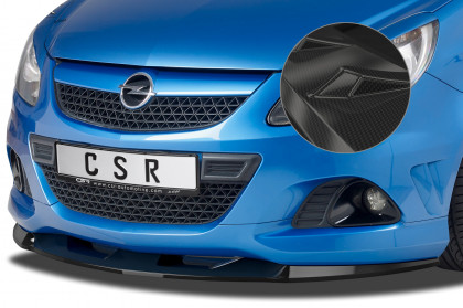 Spoiler pod přední nárazník CSR CUP - Opel Corsa D OPC carbon lesklý