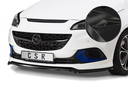 Spoiler pod přední nárazník CSR CUP - Opel Corsa E GSi 18-19 černý lesklý