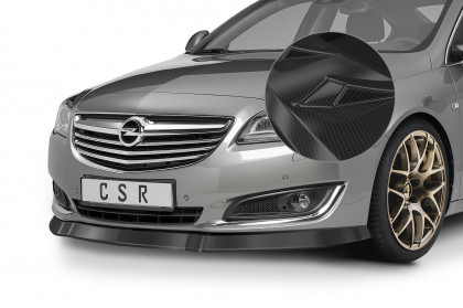 Spoiler pod přední nárazník CSR CUP - Opel Insignia carbon look lesklý