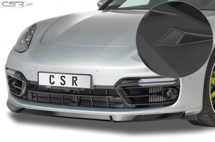 Spoiler pod přední nárazník CSR CUP - Porsche Panamera 2 černý matný