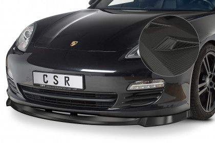 Spoiler pod přední nárazník CSR CUP - Porsche Panamera 970 carbon matný