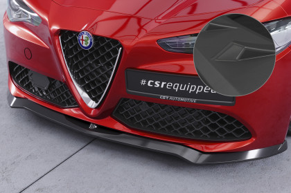 Spoiler pod přední nárazník CSR CUP pro Alfa Romeo Giulia (Typ 952) - černý matný