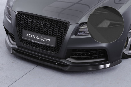 Spoiler pod přední nárazník CSR CUP pro Audi RS5 (8T) 2012-2015 černá struktura