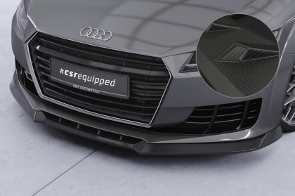 Spoiler pod přední nárazník CSR CUP pro Audi TT FV/8S - carbon look matný