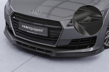 Spoiler pod přední nárazník CSR CUP pro Audi TT FV/8S - černá struktura