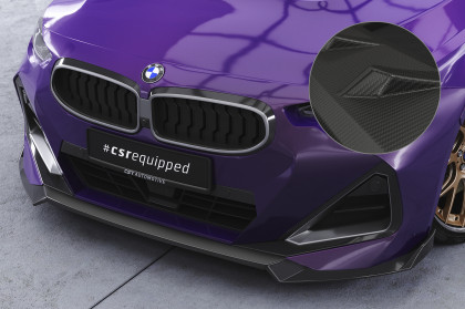 Spoiler pod přední nárazník CSR CUP pro BMW 2 G42 M-Paket/M240i - carbon look matný