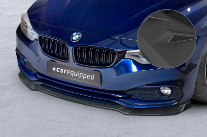 Spoiler pod přední nárazník CSR CUP pro BMW 4 F36 Gran Coupe - černý matný