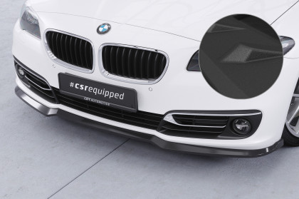 Spoiler pod přední nárazník CSR CUP pro BMW 5 F10 / F11 2013-2017 černá struktura