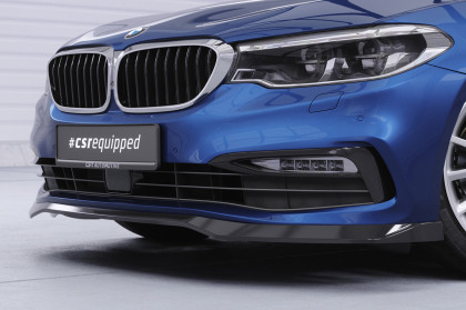 Spoiler pod přední nárazník CSR CUP pro BMW 5 G30 / G31 2017-2020 černý lesklý