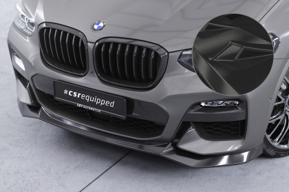 Spoiler pod přední nárazník CSR CUP pro BMW X3 G01 M-Paket - černý lesklý