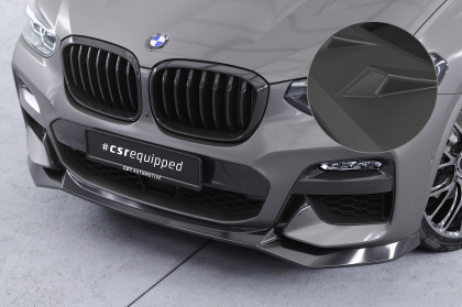 Spoiler pod přední nárazník CSR CUP pro BMW X3 G01 M-Paket - černý matný