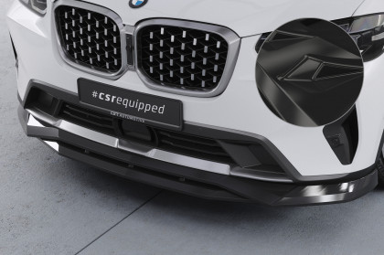 Spoiler pod přední nárazník CSR CUP pro BMW X4 (G02) - černý lesklý