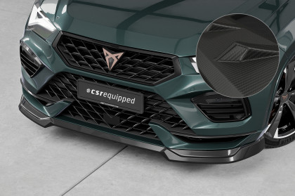 Spoiler pod přední nárazník CSR CUP pro Cupra Ateca (Typ 5FP, KH7) 2020- carbon look matný