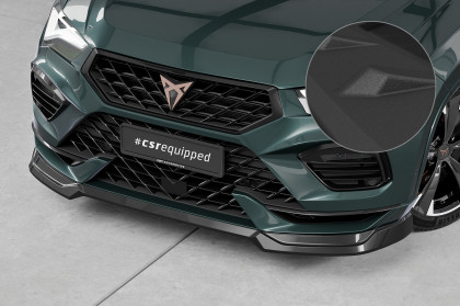 Spoiler pod přední nárazník CSR CUP pro Cupra Ateca (Typ 5FP, KH7) 2020- černá struktura