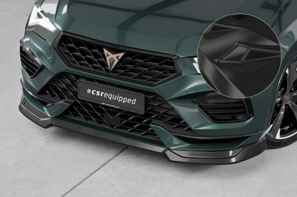 Spoiler pod přední nárazník CSR CUP pro Cupra Ateca (Typ 5FP, KH7) 2020- černý lesklý