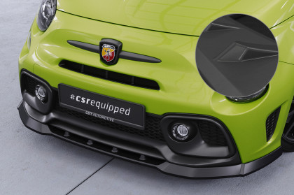 Spoiler pod přední nárazník CSR CUP pro Fiat 500 Abarth 595 - černý matný