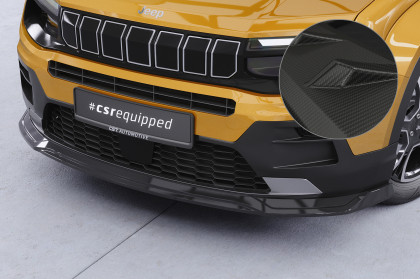 Spoiler pod přední nárazník CSR CUP pro Jeep Avenger 2023- carbon look matný