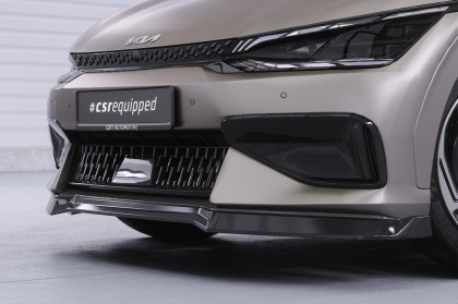 Spoiler pod přední nárazník CSR CUP pro Kia EV6 GT / GT-Line 2021- carbon look lesklý