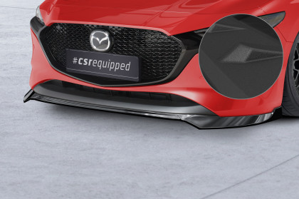 Spoiler pod přední nárazník CSR CUP pro Mazda 3 (Typ BP) - černá struktura