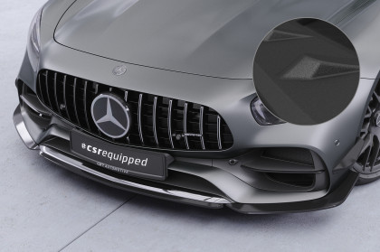 Spoiler pod přední nárazník CSR CUP pro Mercedes Benz AMG GT (190) 2017-2021 černá struktura