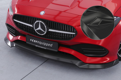 Spoiler pod přední nárazník CSR CUP pro Mercedes Benz C-Klasse W206 / S206 - carbon look lesklý