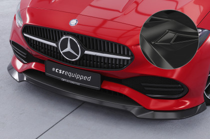Spoiler pod přední nárazník CSR CUP pro Mercedes Benz C-Klasse W206 / S206 - černý lesklý