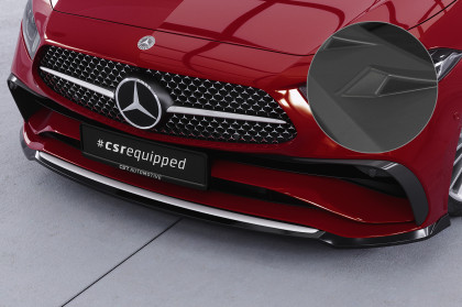 Spoiler pod přední nárazník CSR CUP pro Mercedes Benz CLS (C257) AMG-Line 2021- černý matný