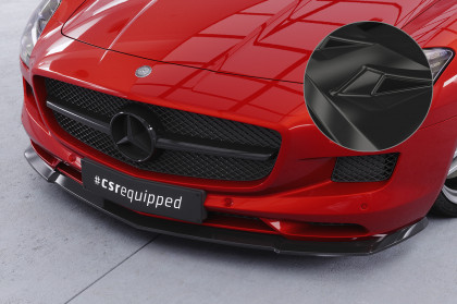 Spoiler pod přední nárazník CSR CUP pro Mercedes Benz SLS AMG (197) - černý lesklý