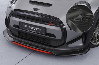 Spoiler pod přední nárazník CSR CUP pro Mini F56 Cooper SE  2020- carbon look lesklý