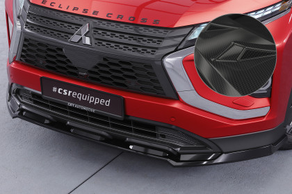 Spoiler pod přední nárazník CSR CUP pro Mitsubishi Eclipse Cross- carbon look lesklý