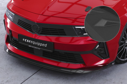 Spoiler pod přední nárazník CSR CUP pro Opel Astra L 2022- černá struktura