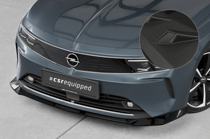 Spoiler pod přední nárazník CSR CUP pro Opel Astra L Sports Tourer 2022- carbon look matný