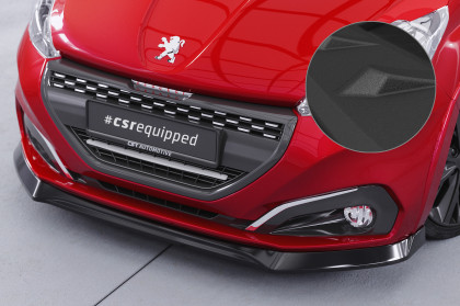 Spoiler pod přední nárazník CSR CUP pro Peugeot 208 GTi černá struktura