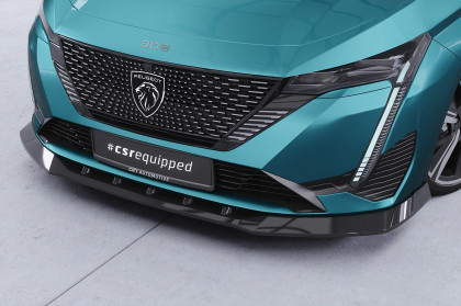 Spoiler pod přední nárazník CSR CUP pro Peugeot 308 (P51)  2021- černý matný