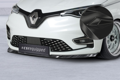 Spoiler pod přední nárazník CSR CUP pro Renault Zoe - černý lesklý