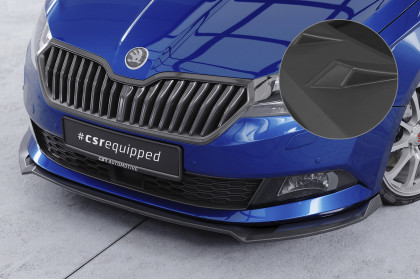 Spoiler pod přední nárazník CSR CUP pro Škoda Fabia 3 (Typ NJ) - černý matný