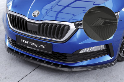 Spoiler pod přední nárazník CSR CUP pro Škoda Scala - carbon look matný